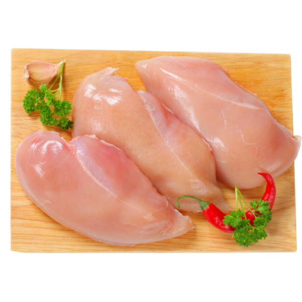 CHICKEN BREAST BONELESS SKINLESS (FROZEN)
