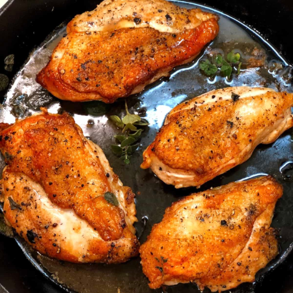 CHICKEN BREAST BONELESS SKIN ON (FROZEN) - Image 2